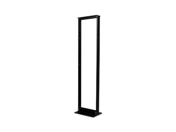 NetShelter 2 Post Rack 45U #12-24 Thread Holes BLK